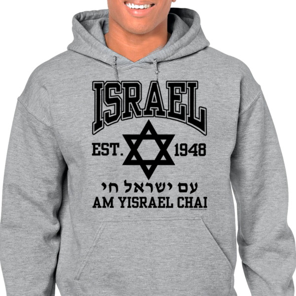Israel Established 1948 Chai Hoodie - Image 3