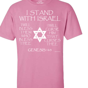 I Stand With Israel Genesis 12:3 T-Shirt